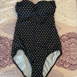 Polka Dot One Piece Bathing Suit